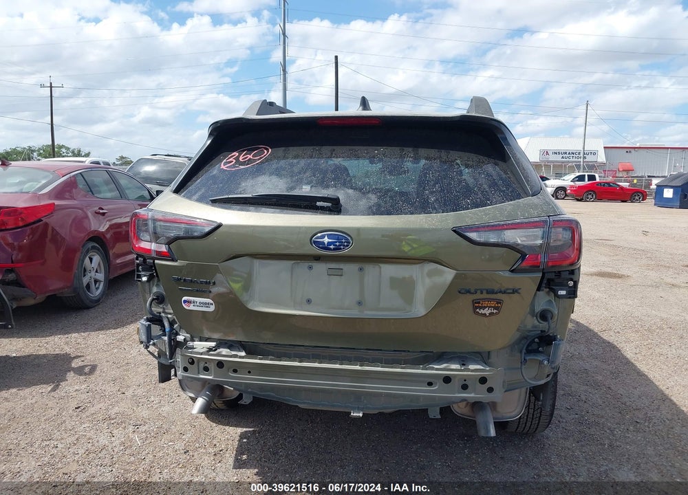 2022 SUBARU OUTBACK WILDERNESS VIN: 4S4BTGUD7N3280782