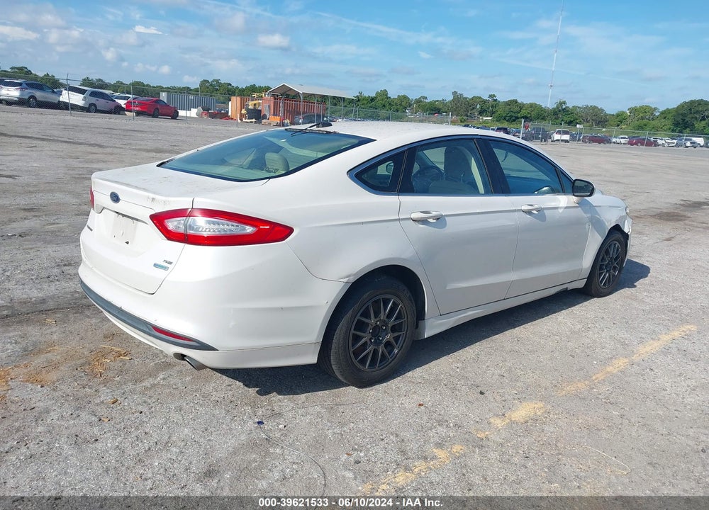 2013 FORD FUSION SE VIN: 3FA6P0HR6DR331704
