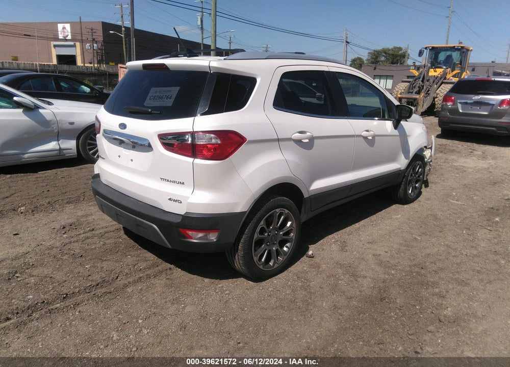 2018 FORD ECOSPORT TITANIUM VIN: MAJ6P1WL5JC181261
