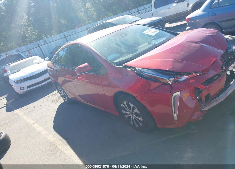 2022 TOYOTA PRIUS LE AWD-E VIN: JTDL9MFU3N3034413