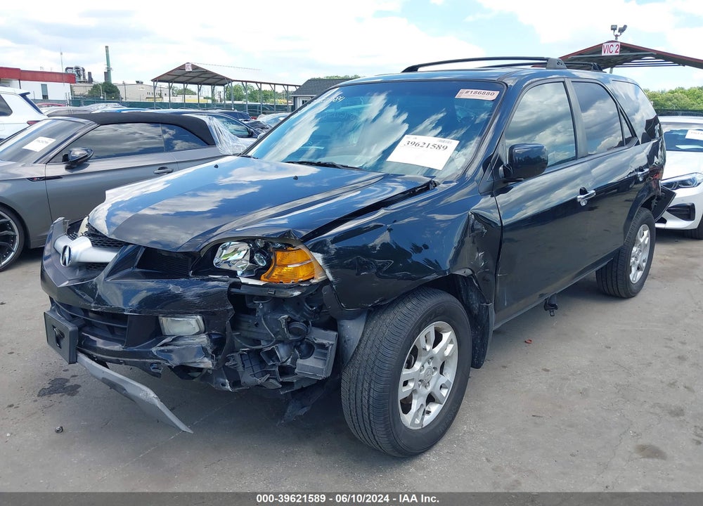 2006 ACURA MDX VIN: 2HNYD18806H550613