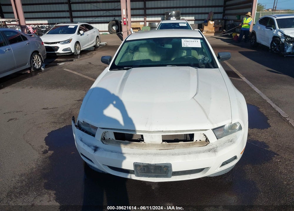 2011 FORD MUSTANG V6 PREMIUM VIN: 1ZVBP8AM8B5106610