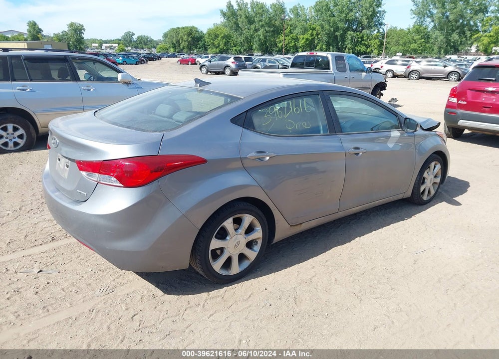 2012 HYUNDAI ELANTRA LIMITED (ULSAN PLANT) VIN: KMHDH4AE8CU313141