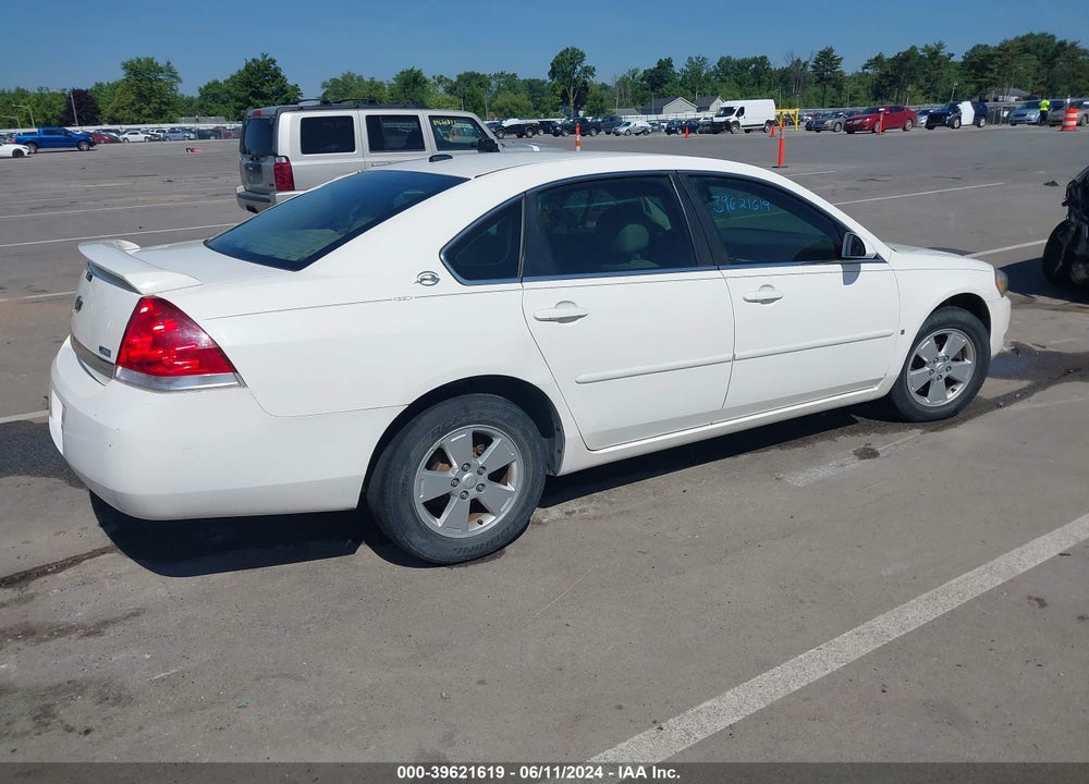 2008 CHEVROLET IMPALA LT VIN: 2G1WT58K689181152