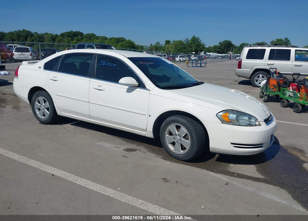 2008 CHEVROLET IMPALA LT VIN: 2G1WT58K689181152