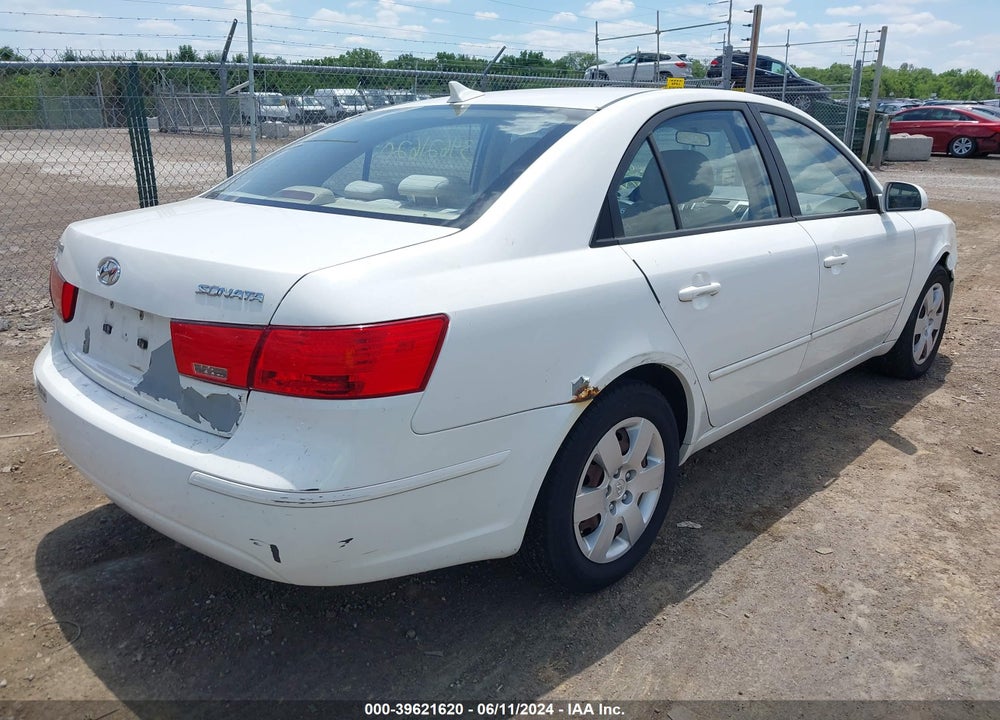 2009 HYUNDAI SONATA GLS VIN: 5NPET46C79H515793
