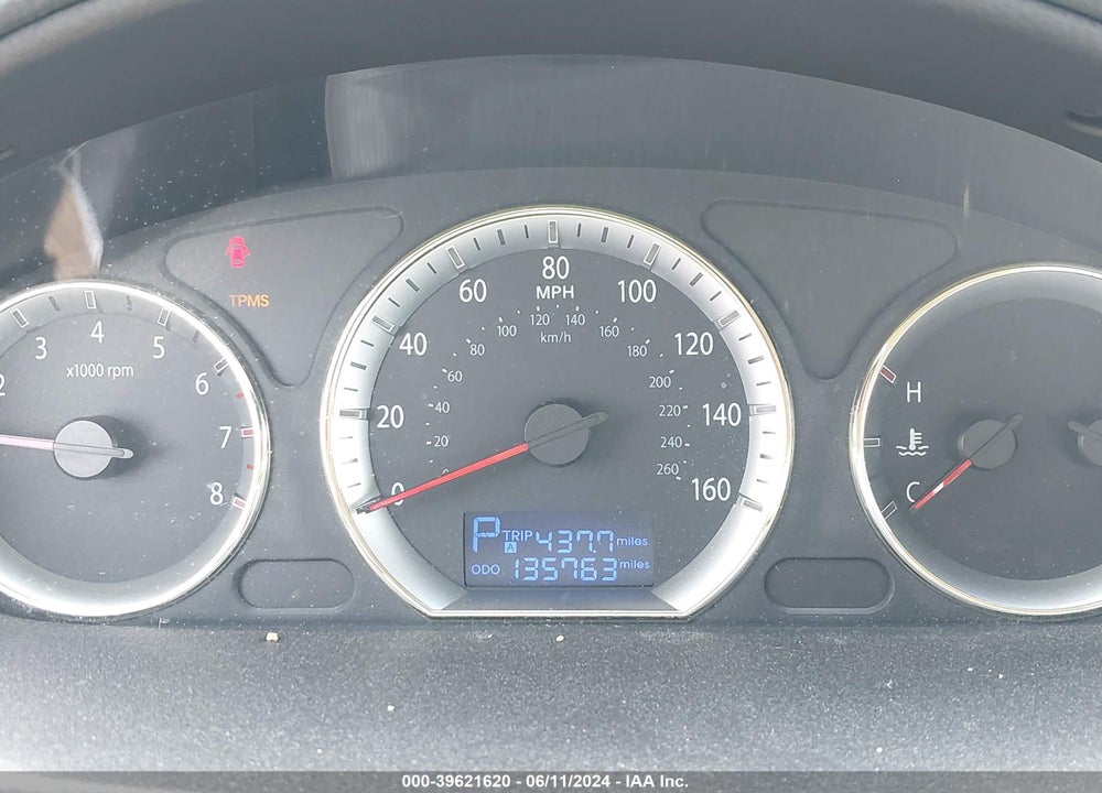 2009 HYUNDAI SONATA GLS VIN: 5NPET46C79H515793