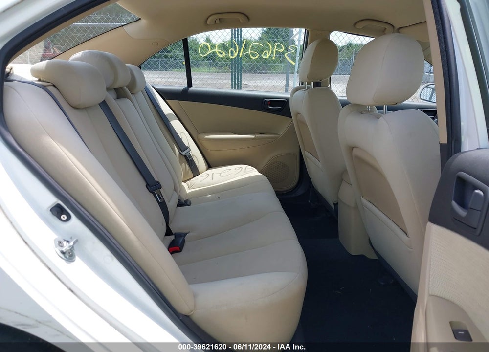 2009 HYUNDAI SONATA GLS VIN: 5NPET46C79H515793