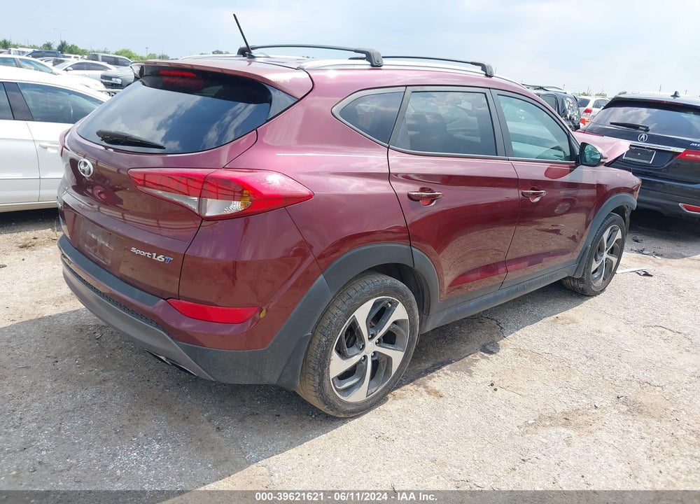 2016 HYUNDAI TUCSON SPORT VIN: KM8J33A21GU196154