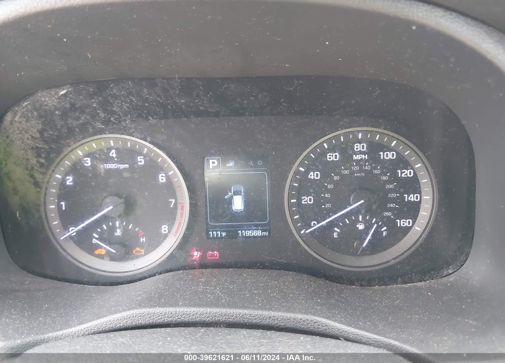 2016 HYUNDAI TUCSON SPORT VIN: KM8J33A21GU196154