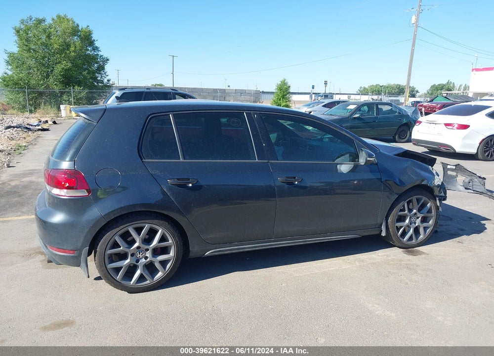 2013 VOLKSWAGEN GTI DRIVERS EDITION VIN: WVWGV7AJ0DW133571