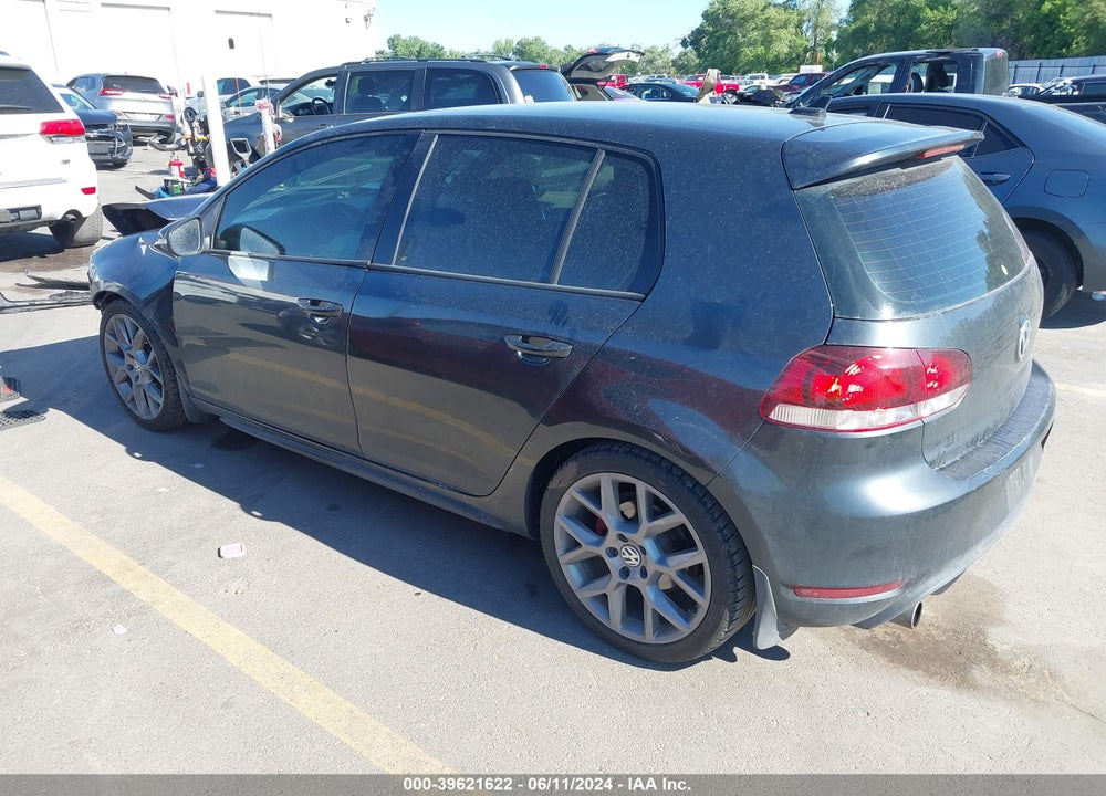 2013 VOLKSWAGEN GTI DRIVERS EDITION VIN: WVWGV7AJ0DW133571