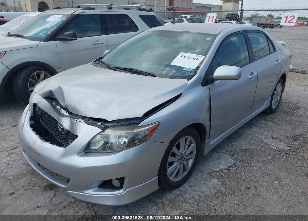 2010 TOYOTA COROLLA S VIN: 2T1BU4EE7AC503069