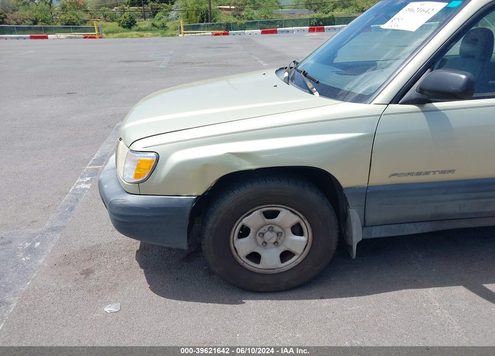 2001 SUBARU FORESTER L VIN: JF1SF63521H708342