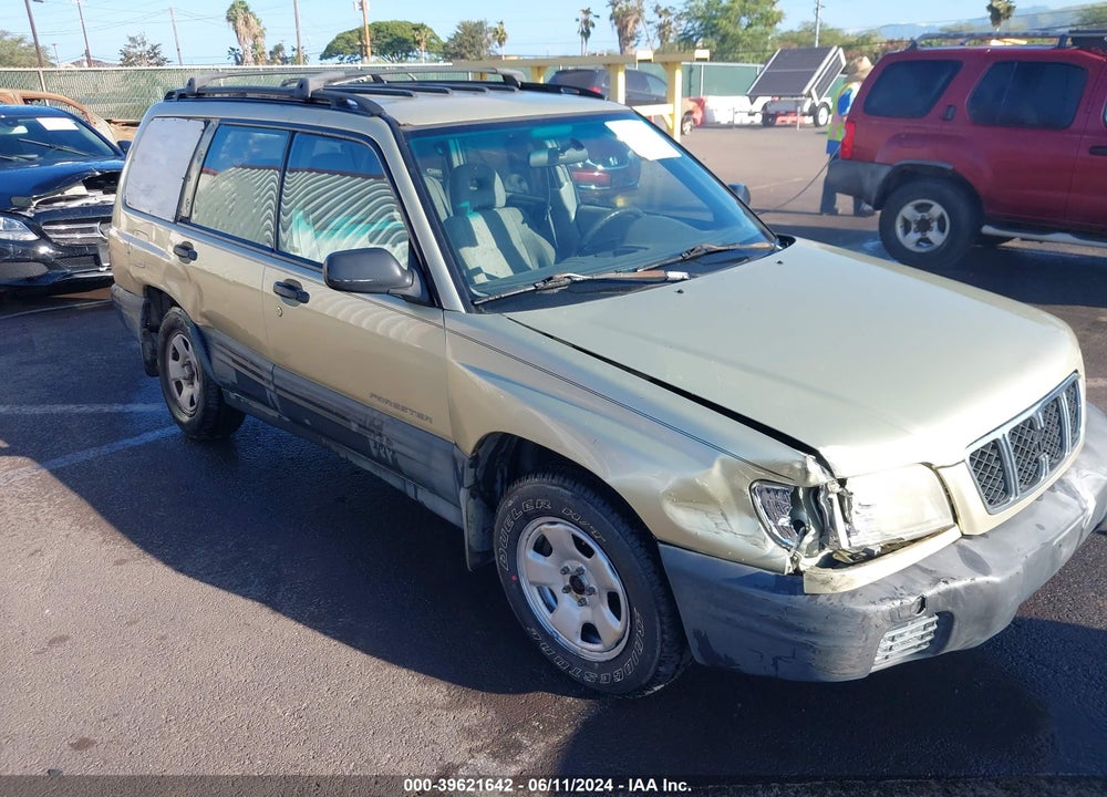 2001 SUBARU FORESTER L VIN: JF1SF63521H708342