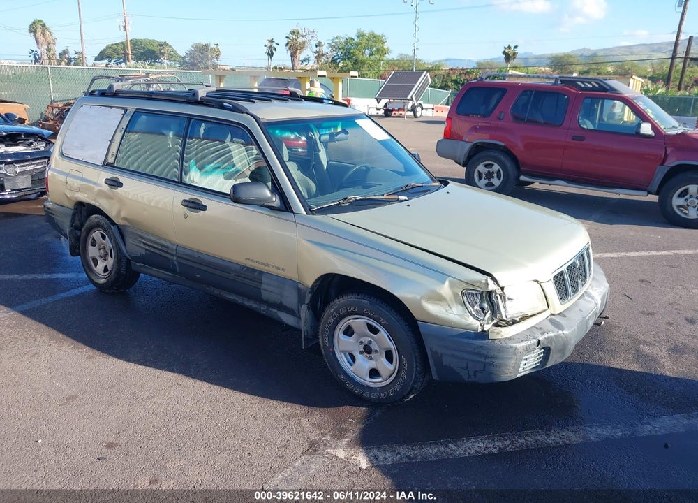 2001 SUBARU FORESTER L VIN: JF1SF63521H708342