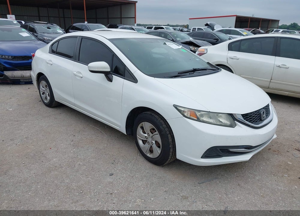 2015 HONDA CIVIC LX VIN: 19XFB2F50FE703911