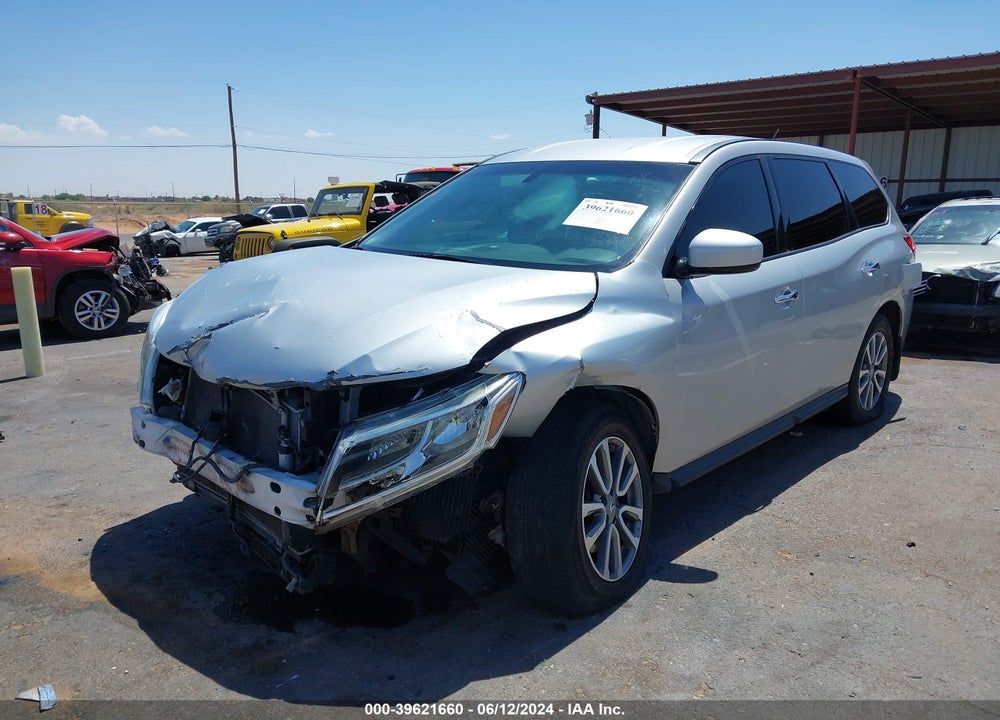 2014 NISSAN PATHFINDER S VIN: 5N1AR2MN0EC696789