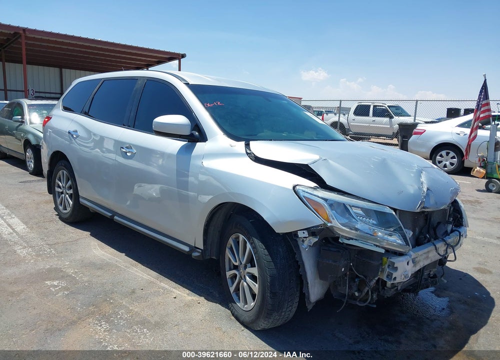 2014 NISSAN PATHFINDER S VIN: 5N1AR2MN0EC696789