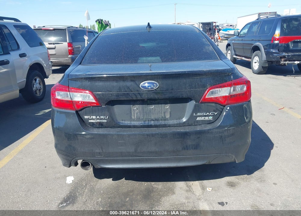 2017 SUBARU LEGACY VIN: 4S3BNAF67H3024978