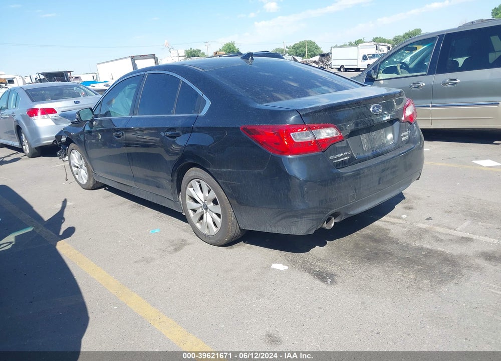 2017 SUBARU LEGACY VIN: 4S3BNAF67H3024978