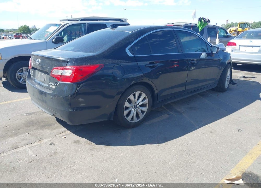 2017 SUBARU LEGACY VIN: 4S3BNAF67H3024978