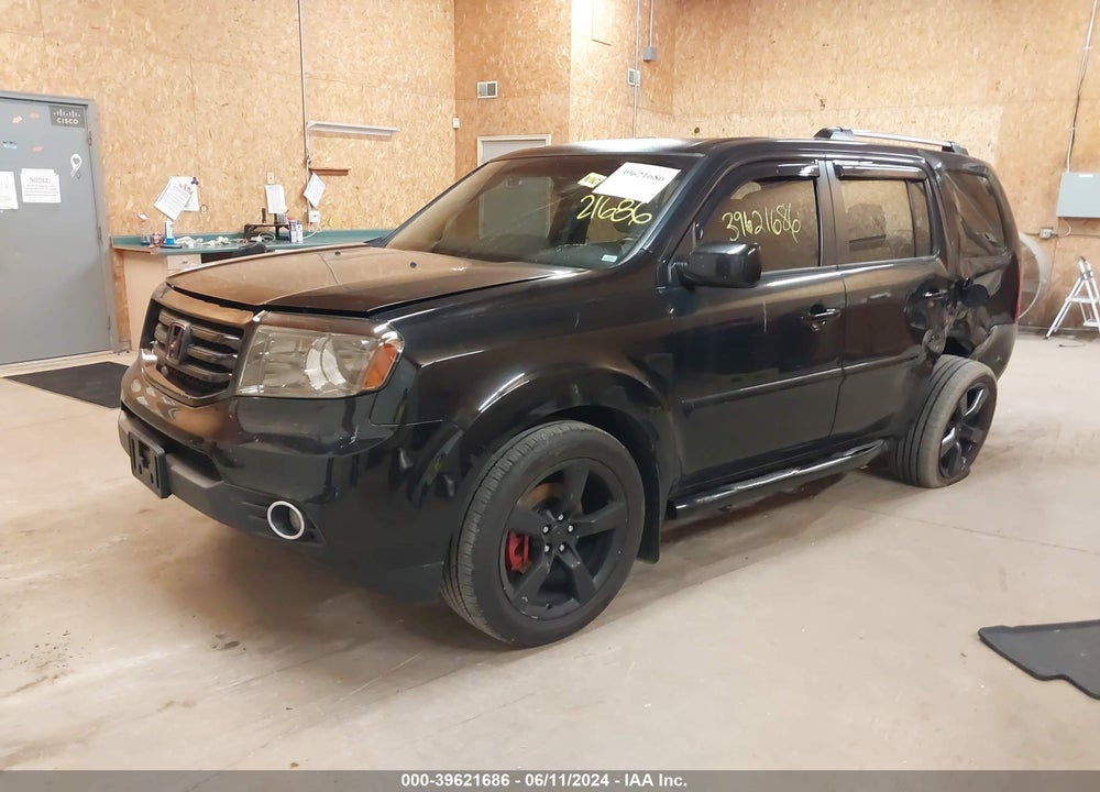 2012 HONDA PILOT EX-L VIN: 5FNYF4H55CB061794
