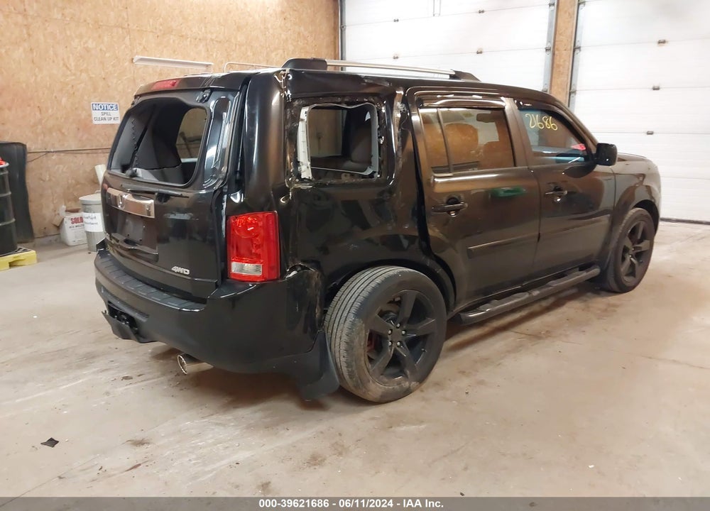 2012 HONDA PILOT EX-L VIN: 5FNYF4H55CB061794