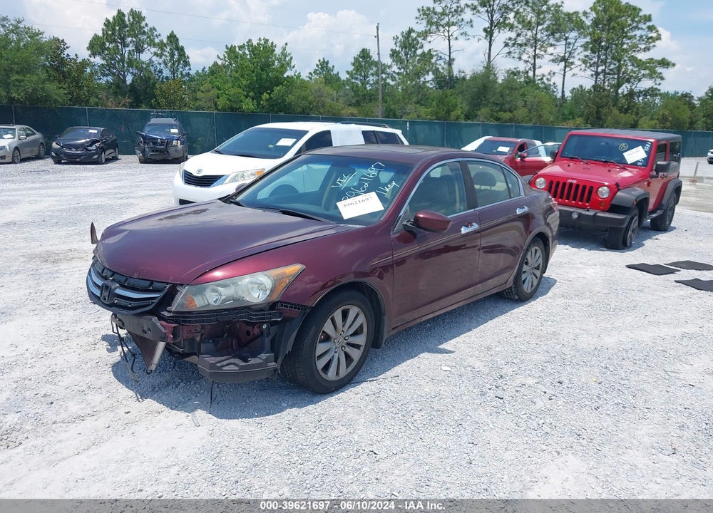 2011 HONDA ACCORD 3.5 EX-L VIN: 1HGCP3F88BA015593