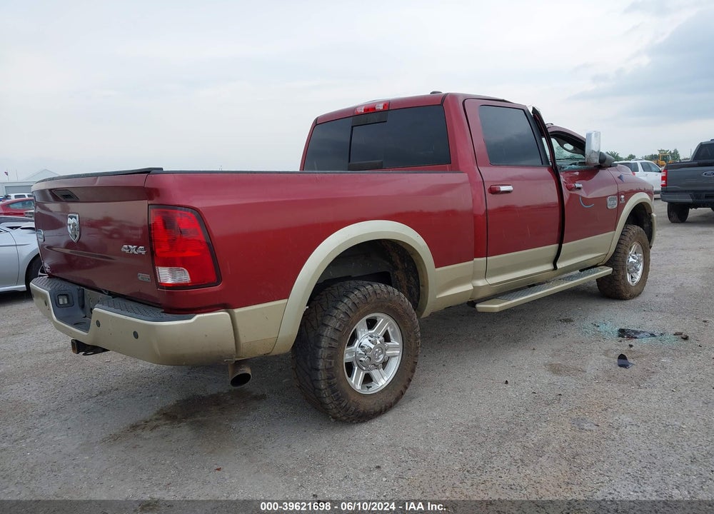 2012 RAM 3500 LAIE LONGHORN/LIMITED EDITION VIN: 3C63D3FL6CG331807