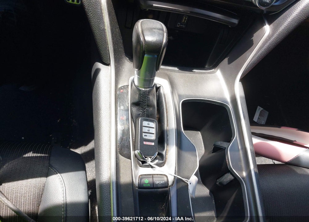 2018 HONDA ACCORD SPORT VIN: 1HGCV1F38JA137240