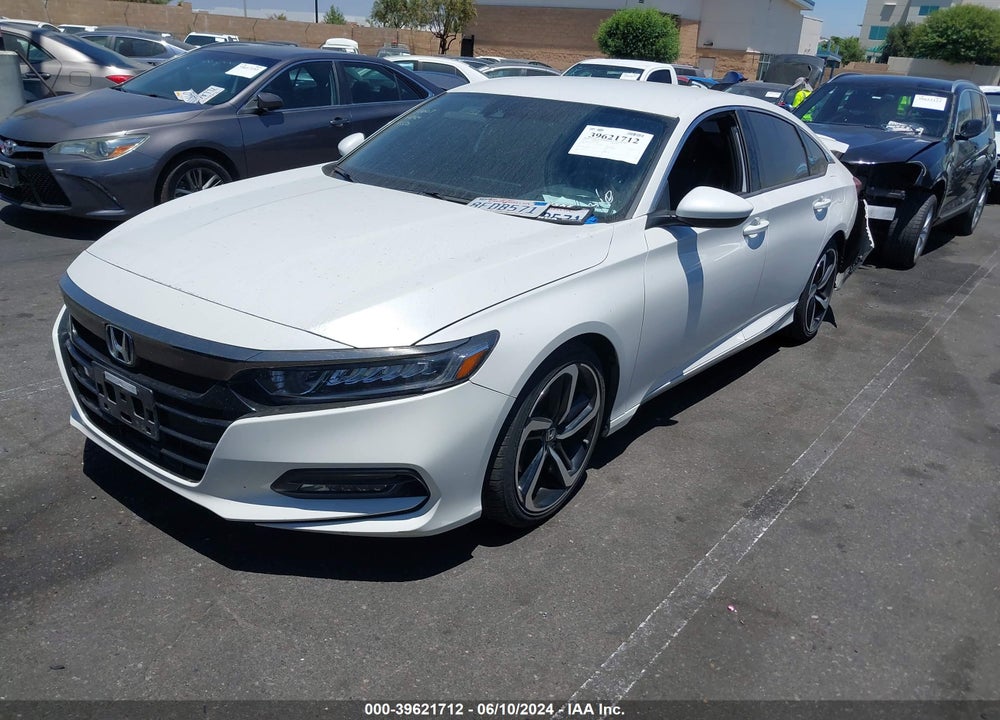 2018 HONDA ACCORD SPORT VIN: 1HGCV1F38JA137240