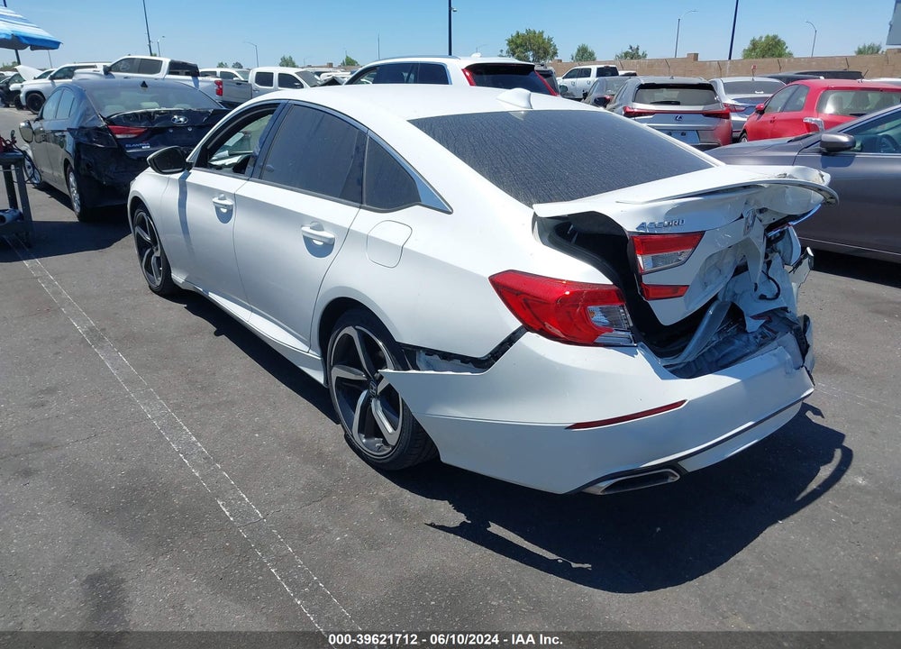2018 HONDA ACCORD SPORT VIN: 1HGCV1F38JA137240