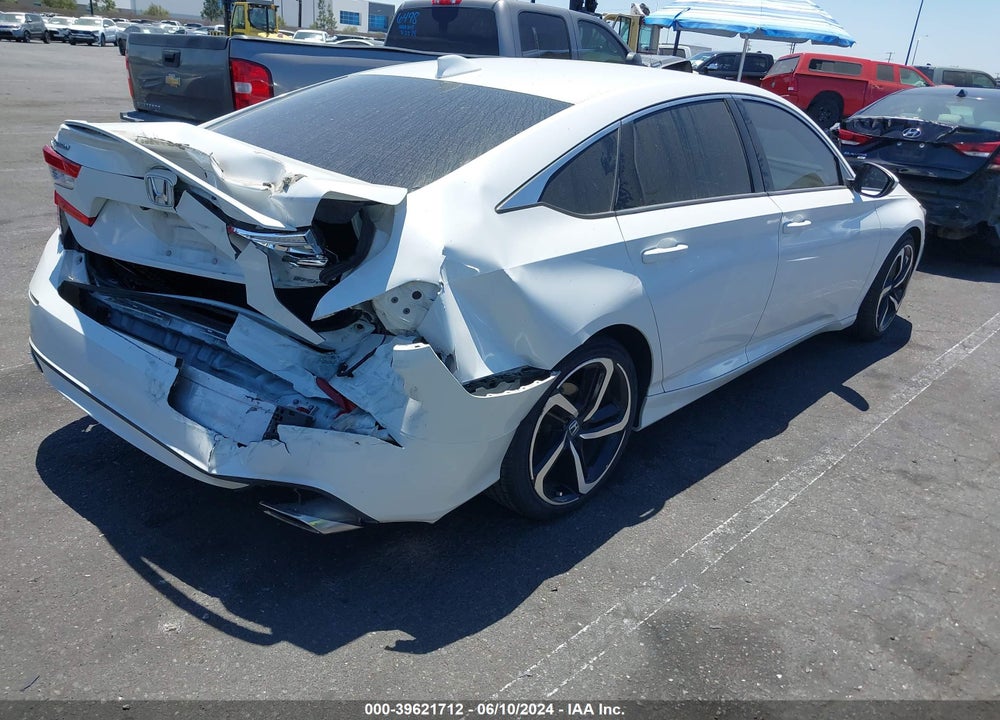 2018 HONDA ACCORD SPORT VIN: 1HGCV1F38JA137240