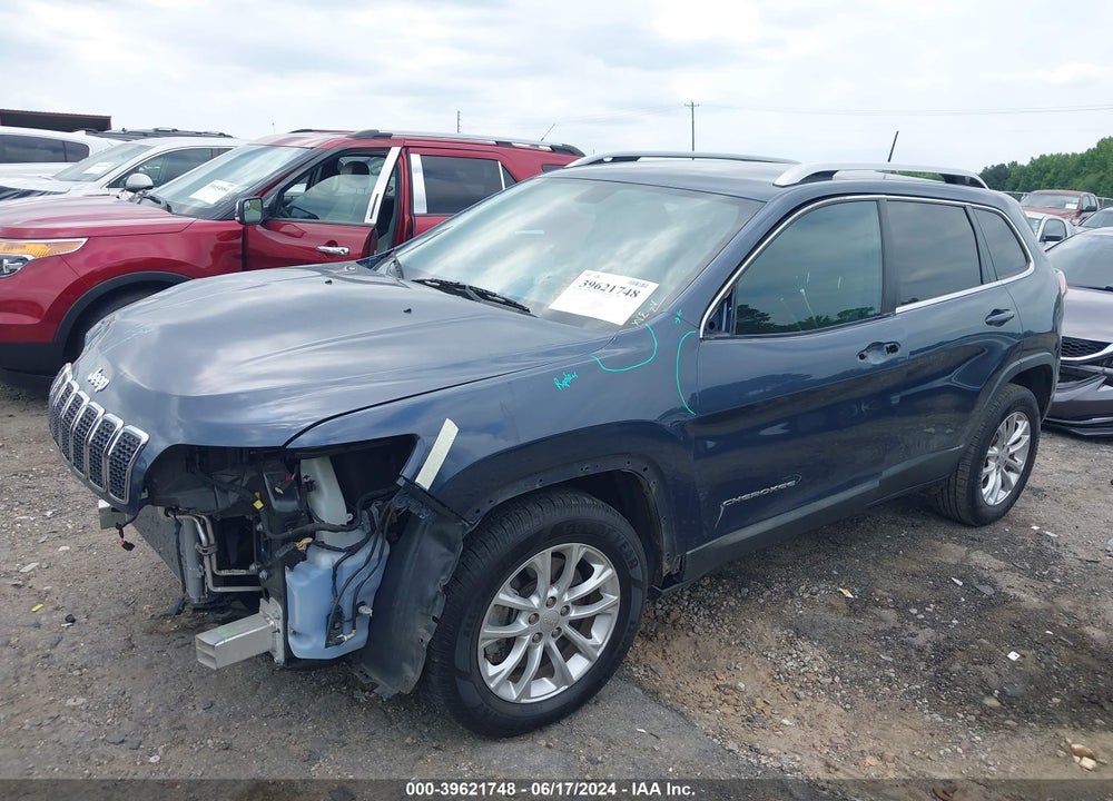 2019 JEEP CHEROKEE LATITUDE FWD VIN: 1C4PJLCX9KD478791