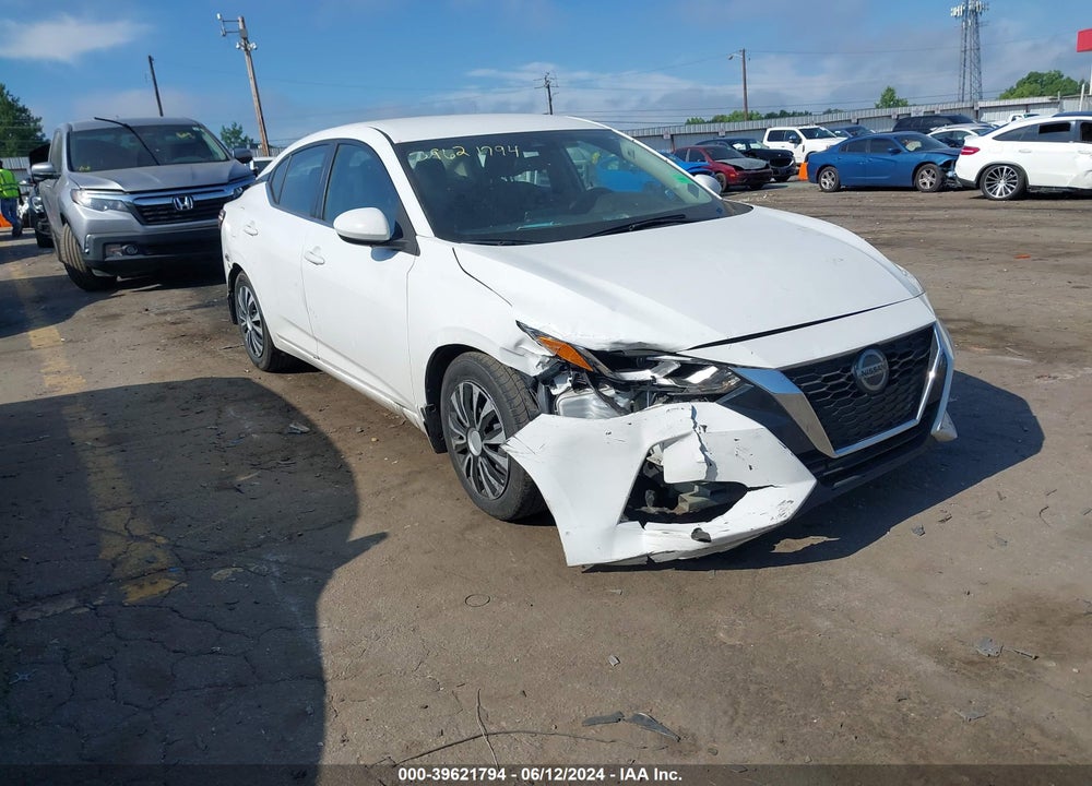 2021 NISSAN SENTRA S XTRONIC CVT VIN: 3N1AB8BV4MY297343