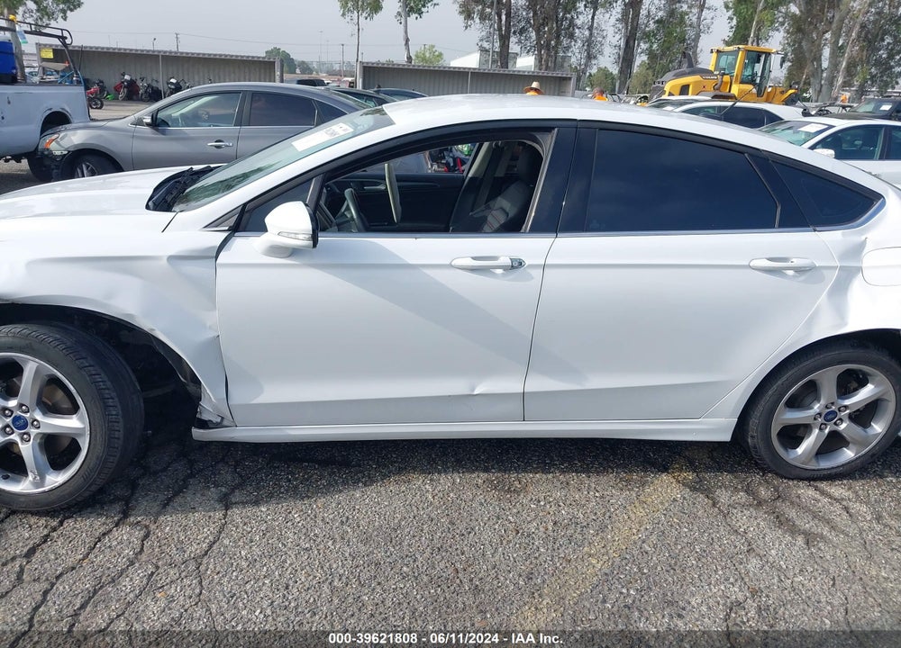 2016 FORD FUSION SE VIN: 3FA6P0H75GR329123