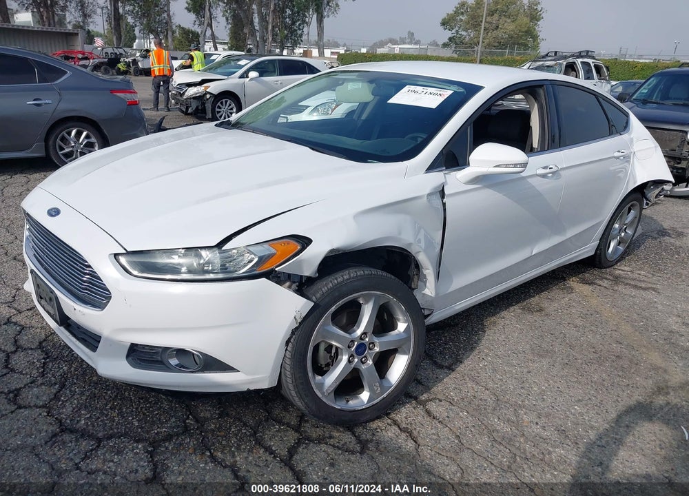 2016 FORD FUSION SE VIN: 3FA6P0H75GR329123