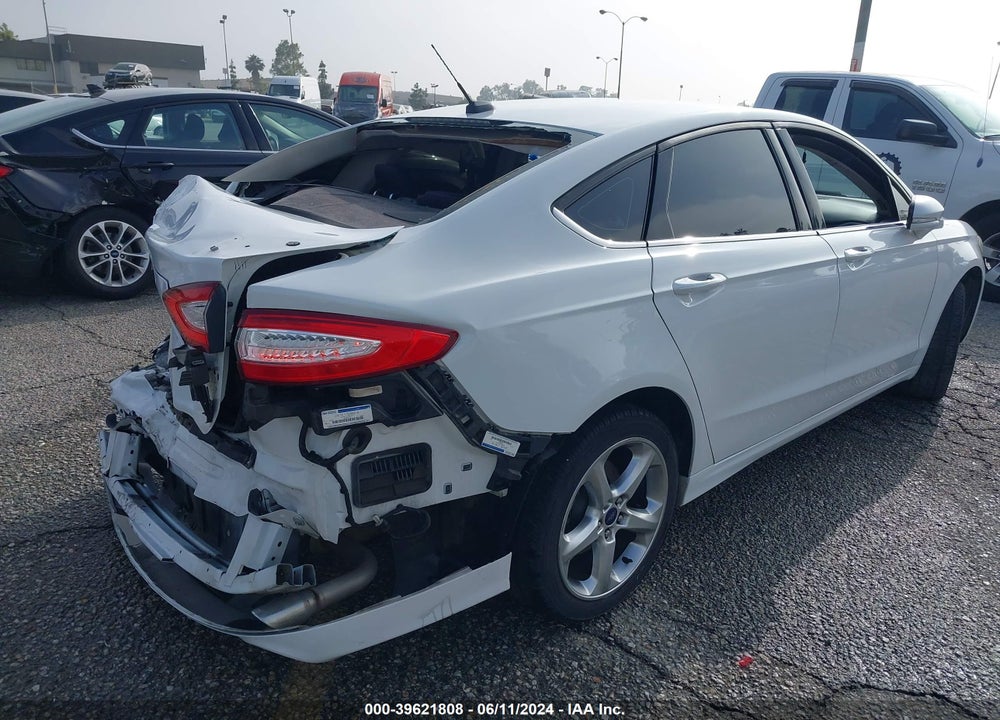 2016 FORD FUSION SE VIN: 3FA6P0H75GR329123