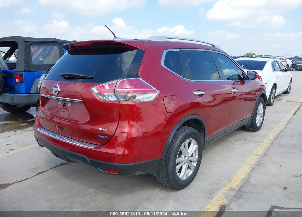 2014 NISSAN ROGUE SV VIN: 5N1AT2MT8EC866039