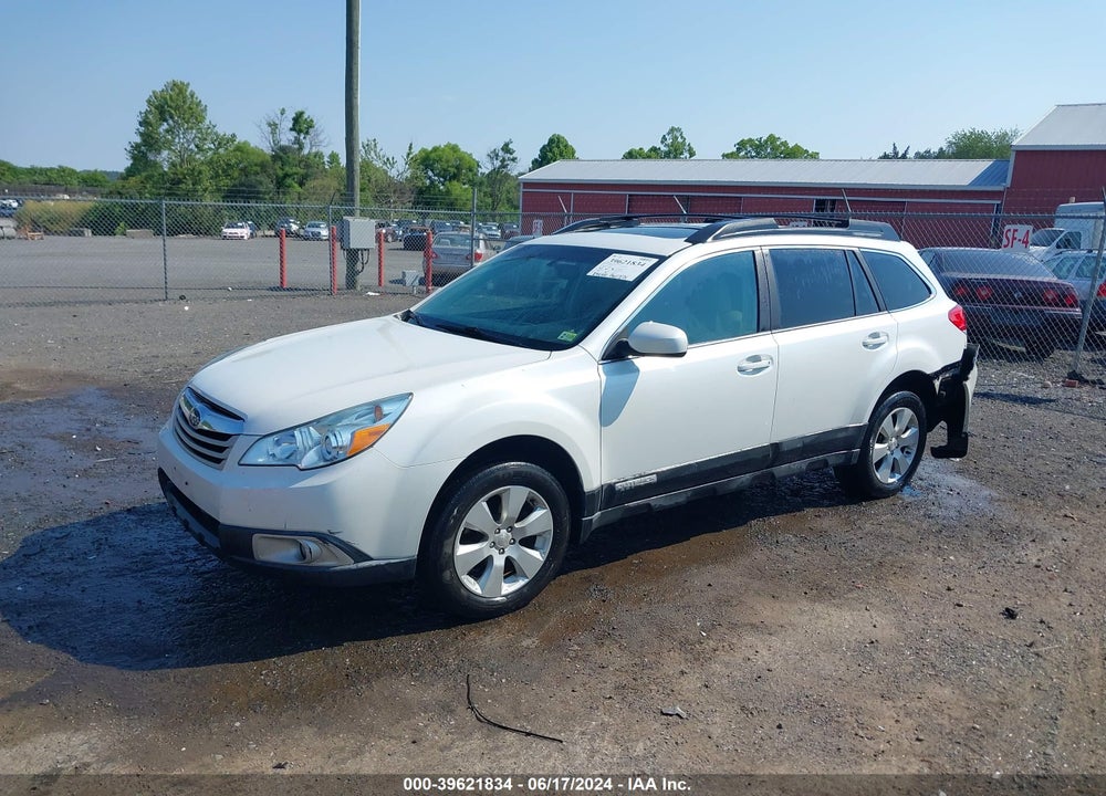 2012 SUBARU OUTBACK 2.5I PREMIUM VIN: 4S4BRBGC8C3201590