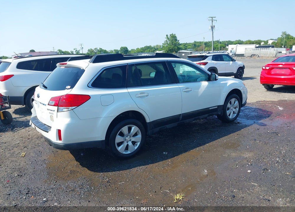 2012 SUBARU OUTBACK 2.5I PREMIUM VIN: 4S4BRBGC8C3201590