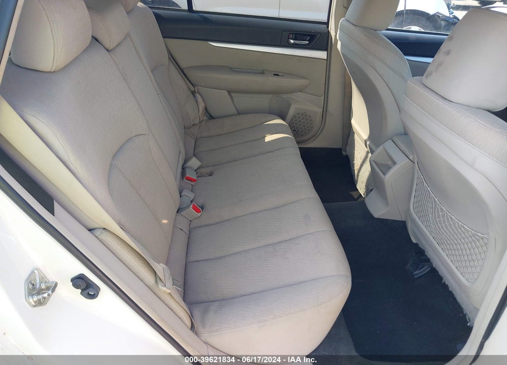 2012 SUBARU OUTBACK 2.5I PREMIUM VIN: 4S4BRBGC8C3201590