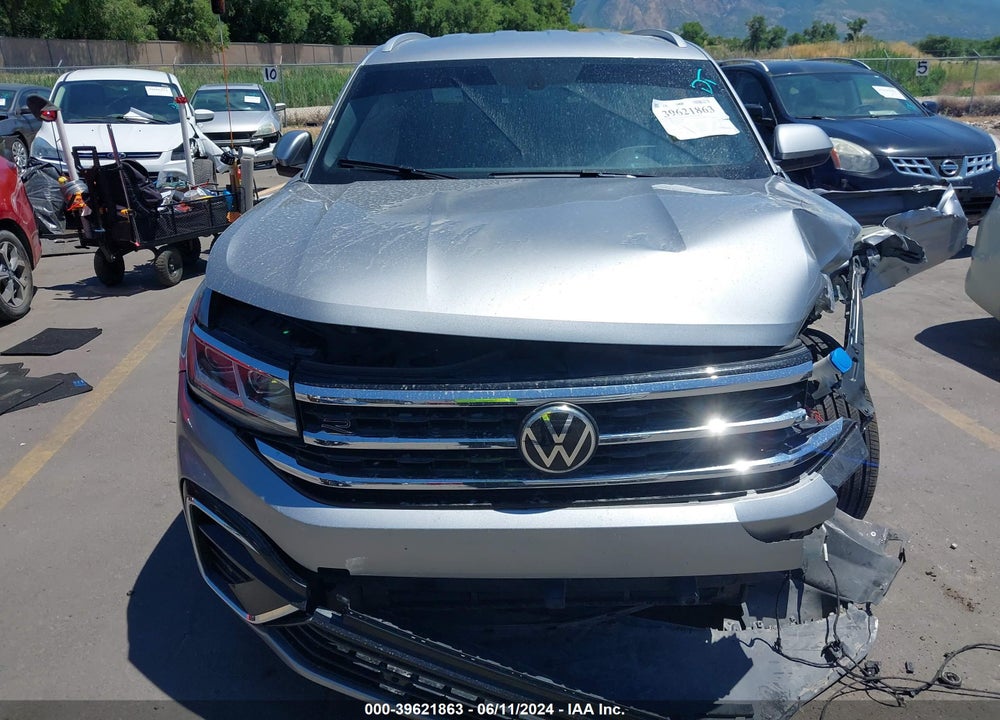 2021 VOLKSWAGEN ATLAS CROSS SPORT 3.6L V6 SE W/TECHNOLOGY R-LINE VIN: 1V2NE2CA9MC200806