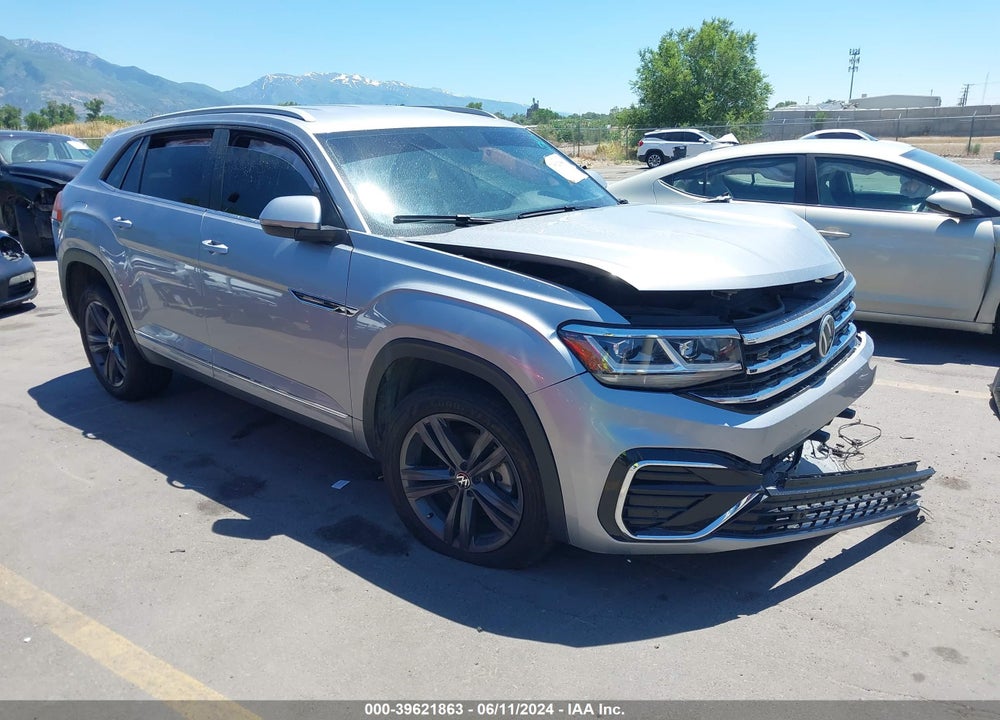 2021 VOLKSWAGEN ATLAS CROSS SPORT 3.6L V6 SE W/TECHNOLOGY R-LINE VIN: 1V2NE2CA9MC200806