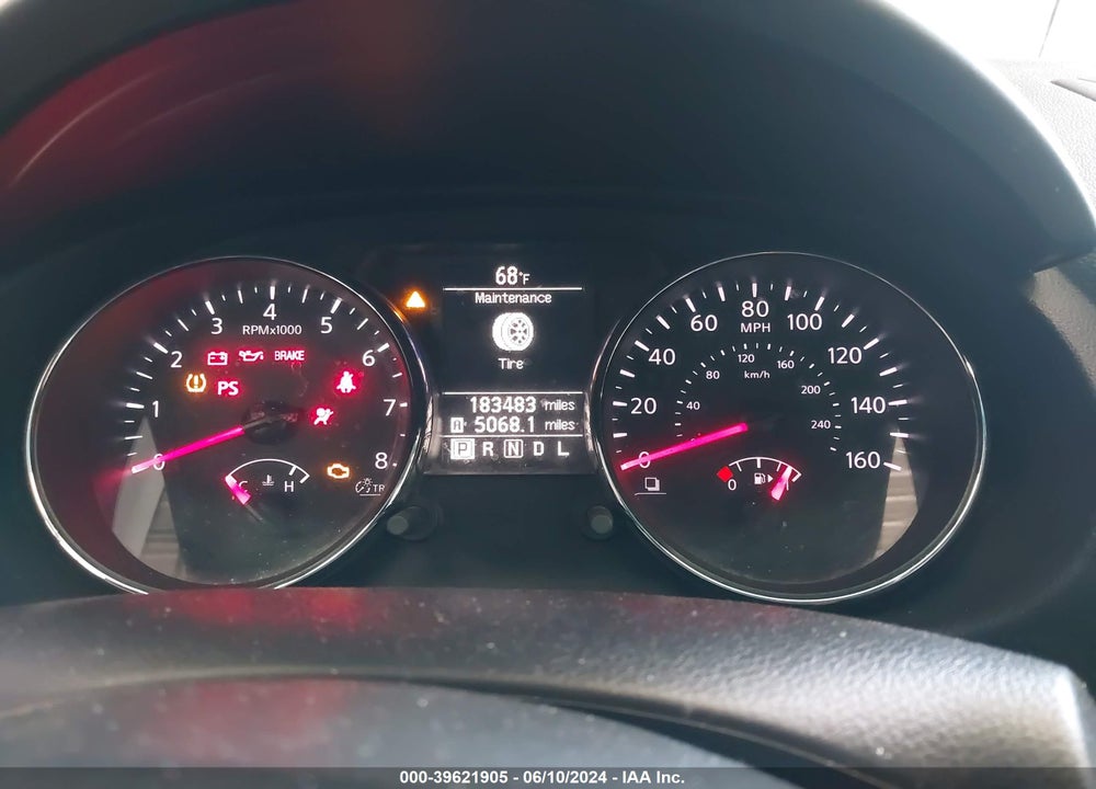2012 NISSAN ROGUE SV W/SL PKG VIN: JN8AS5MT9CW300299