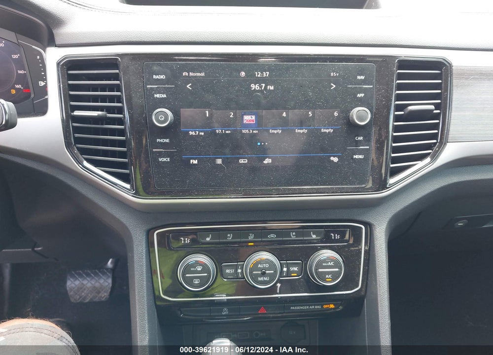 2021 VOLKSWAGEN ATLAS 2.0T SEL PREMIUM VIN: 1V2TP2CA1MC508313