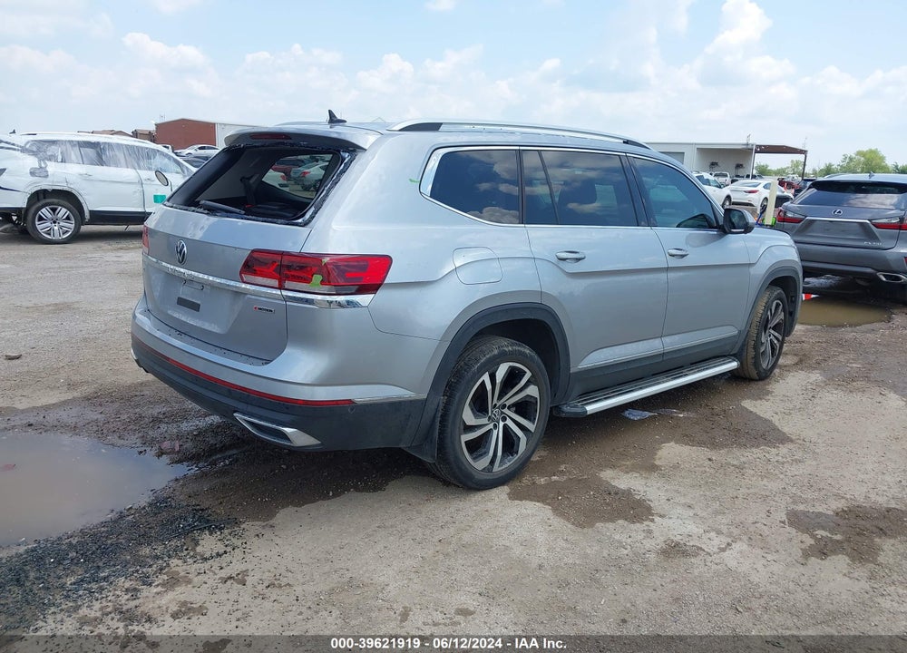 2021 VOLKSWAGEN ATLAS 2.0T SEL PREMIUM VIN: 1V2TP2CA1MC508313