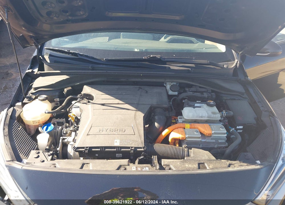 2020 HYUNDAI IONIQ HYBRID BLUE VIN: KMHC65LCXLU242446