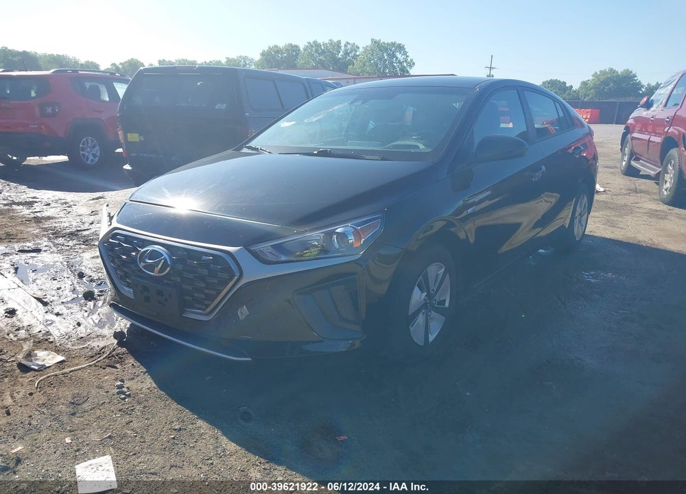 2020 HYUNDAI IONIQ HYBRID BLUE VIN: KMHC65LCXLU242446